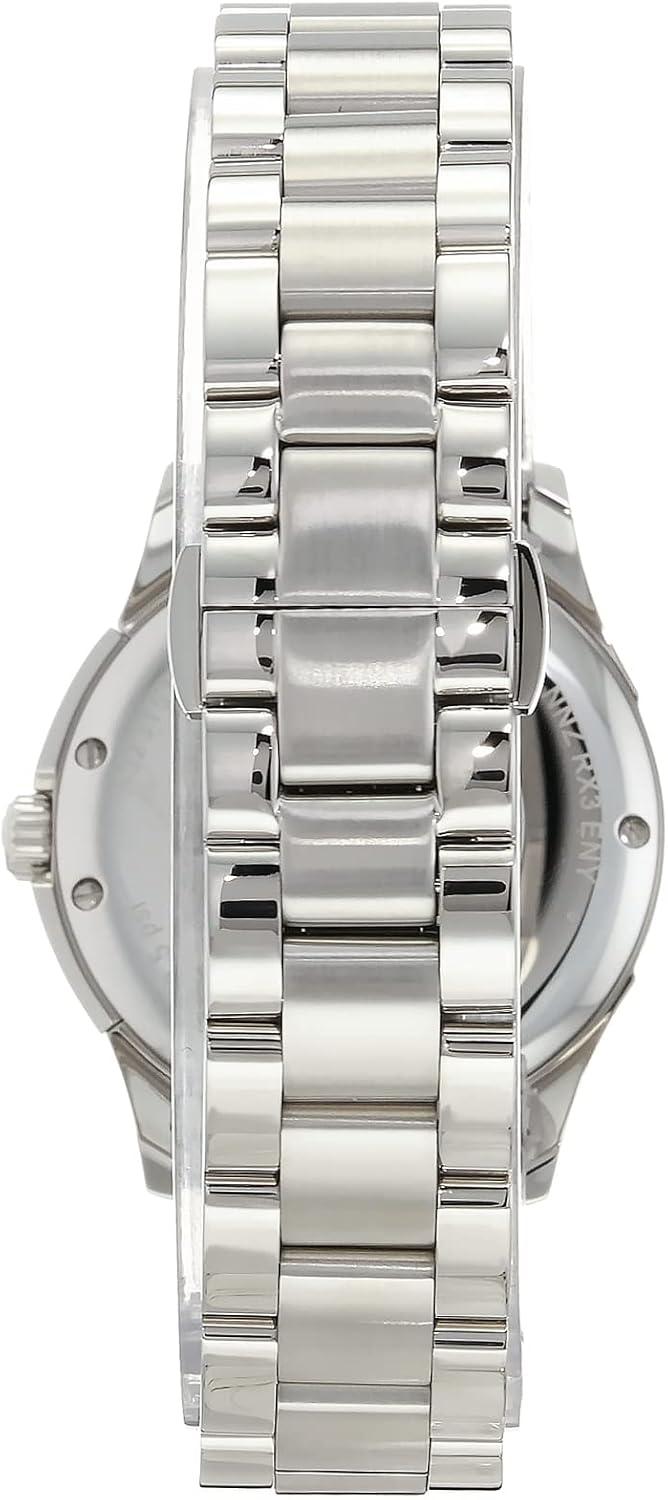 imageHamilton Jazzmaster Automatic Womens Watch 34mm Stainless Steel Case Swiss Made Blue Dial Analog Wrist Watch for Women 50m Waterproof Sapphire Crystal Stainless Steel Strap
