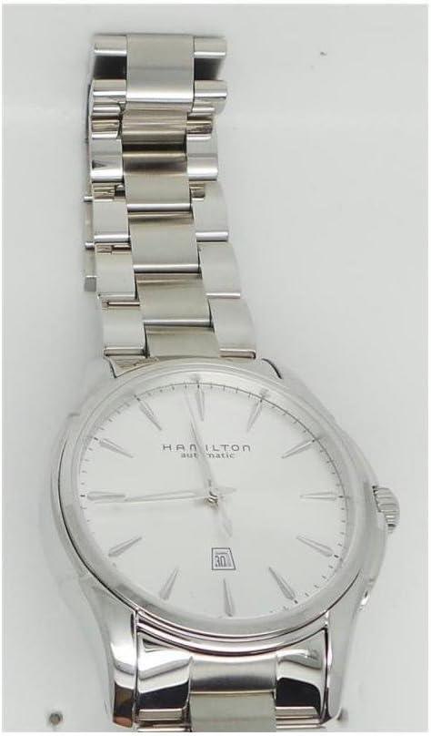 imageHamilton Jazzmaster Automatic Womens Watch 34mm Stainless Steel Case Swiss Made Silver Dial Analog Wrist Watch for Women 50m Waterproof Sapphire Crystal Stainless Steel Strap