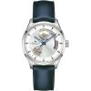 imageHamilton Jazzmaster Open Heart Automatic Mens Watch 40mm Stainless Steel Case Swiss Made Silver Dial Analog Wrist Watch 50m Waterproof Sapphire Crystal 3Hand Movement Cow Leather Strap