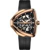 imageHamilton Ventura Automatic Mens Watch 42mm x 45mm Stainless Steel Case Swiss Made Black Dial Analog Wrist Watch for Men 50m Waterproof Sapphire Crystal 3Hand Movement Rubber Strap