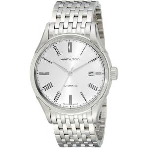 Hamilton American Classic Automatic Men’s Watch, 40mm Stainless Steel Case, Swiss Made, Silver Dial Analog Watch for Men, 50m Waterproof, Sapphire Crystal, 3-Hand Movement, Stainless Steel Strap