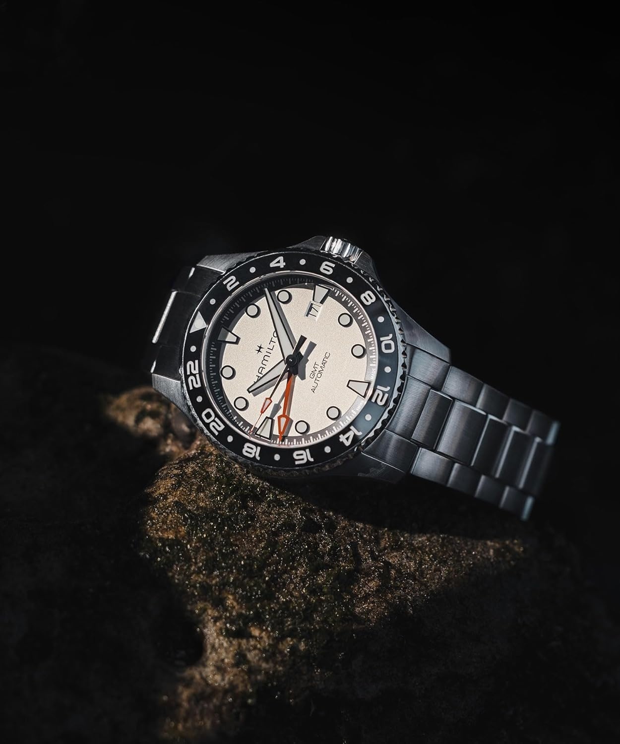 imageHamilton Khaki Navy Automatic Mens Watch 43mm Stainless Steel